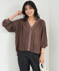 UNFILO シアーシャツ カーディガン