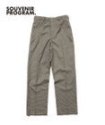 J.PRESS MEN 【J.PRESS ORIGINALS】【UNISEX】Wool Polyester Gunclub Check Piped Stem Nontuck Slacks