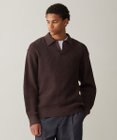 UNFILO MENS メッシュ ニットポロ [24年春夏商品]