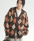 CRAFT STANDARD BOUTIQUE アーガイル柄カーディガン