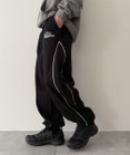 WEGO 【ウエストゴム】パイピングスウェットパンツ