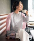 UNFILO L シアーフォルムニット クルーネック