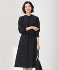 J.PRESS LADIES 【洗える】フェミニッシュパウダー dots ワンピース