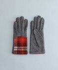 ORuKuBET タータンチェックジャージグローブ (WOMEN)【タッチパネル対応】