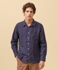 J.PRESS MEN 【LIBECO】リネンオープンカラー シャツ