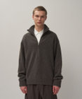 ATON LAMBS WOOL | ハーフジップセーター  - UNISEX