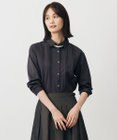 J.PRESS LADIES コンパクトトリコット シャツライク カットソー