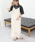 AMERICAN HOLIC レースキャミロングワンピース