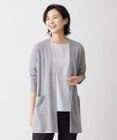 J.PRESS LADIES S 【洗える】Vis/Peスパーク ポケット カーディガン