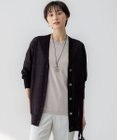 23区 L 【CanCam10月号掲載/CLASSY.10月号掲載】シャイニーシアー カーディガン