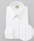 J.PRESS MEN 【WEB・一部店舗限定】コットンリネンオルタネートストライプ シャツ / レギュラー
