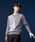 23区GOLF 【MEN】【ウォッシャブル】ウールブレンド アーガイル ニット