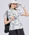 PW CIRCULUS 【WOMEN】ＤＯＶＥ柄モックネック ゴルフウェア レディース