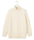 J.PRESS YORK STREET 【WOMEN】ウールカシミヤ タートルニット