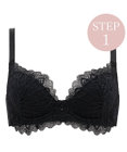 BRADELIS New York 【BRADELIS New York / 育乳補整ブラ・STEP1 集める】ジャスミンステップ1ブラ24A2