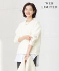 J.PRESS LADIES 【WEB限定】ダンボールニットジャージー カットソー