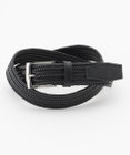 JOSEPH HOMME 【イタリア素材使用/日本製】レザーメッシュストレッチ　ベルト