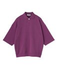 HAAG スマイルコットン HALF SLEEVE SWEAT POLO SHIRTS ポロシャツ