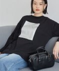 AMERICAN HOLIC ボックス箔プリントロングTシャツ