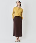UNFILO L 【新色追加】BEAUTY FORM JERSEY Iラインスカート