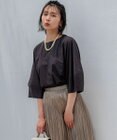 23区 S ナイロンコットンポプリン コンパクト ブラウス