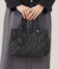 J.PRESS LADIES 【2way・撥水】ボンディングキルト トート バッグ