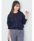 earth music&ecology ＵＶカット加工　ベーシックカーディガン