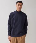 UNFILO MENS コットン モックネックTEE [23年秋冬商品]