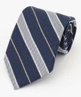 J.PRESS MEN 【LINEN MIX COLLECTION】レジメンタル ネクタイ