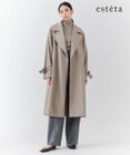 23区 【エステータ】ウールトレンチコート