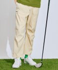 PW CIRCULUS 【撥水加工/ ストレッチ】【MEN】ベルト付 ワイドカーゴパンツ ゴルフ