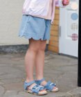 ANY KIDS 裾 スカラップ ショートパンツ