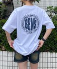 WEGO 【ユニセックス着用ITEM/MLサイズ展開】BENDAVISサークルロゴT（SS）