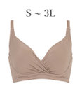 BRADELIS New York 【BRADELIS Me / ノンワイヤー・バストアップ】Perfumyブラ23S1 綿混素材で肌当たりの優しい補正ブラジャー バストにフィットしてラインが響きにくい