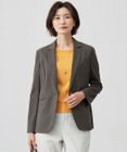 J.PRESS LADIES 【セットアップ対応】セルロースリネンストレッチ テーラード ジャケット