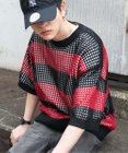 WEGO 【３点SET】アンサンブルメッシュニットプルオーバー（SS）