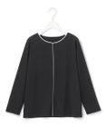 ICB L 【洗える】ジョーゼットジャージー プルオーバー