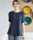 【サラごこち】ソフトペプラムカットソー