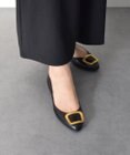 INTER-CHAUSSURES 【FABIO RUSCONI】オーナメント付きバレエシューズ