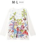 tsumori chisato SLEEP ツモリチサト トップス 長袖 ラウンドネック ルームウェア 綿100%(本体) tsumori chisato SLEEP UTX560 /ワコール