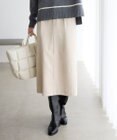 自由区 L 【17号サイズまで展開・SHIHOさん着用】ソフトコーデュロイ スカート