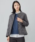 J.PRESS LADIES 【WEB限定カラーあり・洗える】コンパクトタフタキルティング ブルゾン
