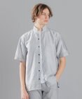 JOSEPH HOMME ストレッチマイヤー　ウイングカラー半袖シャツ