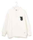 J.PRESS YORK STREET 【UNISEX】ハーフZIPスタンドネック トレーナー