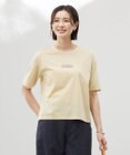 J.PRESS LADIES 【洗える】ロゴ Tシャツ