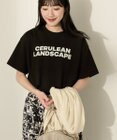 AMERICAN HOLIC BoldロゴプリントTシャツ