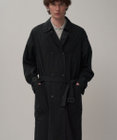 ATON LIGHT TC GABARDINE | ウォッシュトレンチコート - UNISEX
