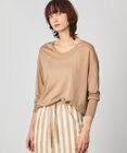 BEIGE， LAGORD / Uネックニット