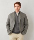 JOSEPH ABBOUD 【リラックスサイズ】ラムウールツィード ジャケット