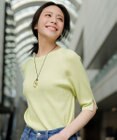 ANY SIS 【好印象ブライトニット】コクーンスリーブ ニット
